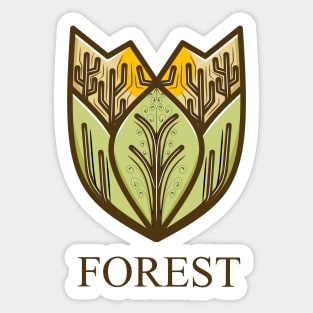 Forest Sticker